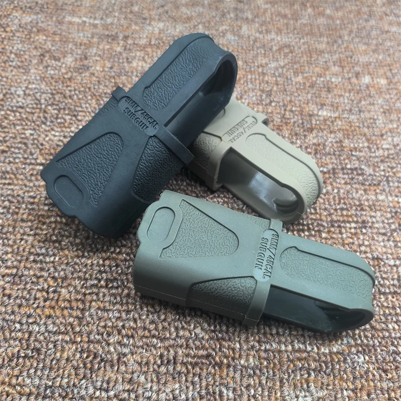 Jaula táctica Airsoft de 9MM NATO para subpistola, bucles de goma mágicos rápidos para MP5 MP5K, asistencia para revistas, accesorios para bolsa de Rifle de caza - imagen 5