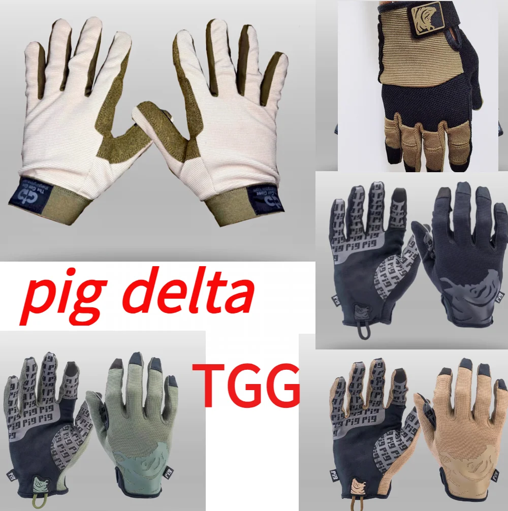 Guantes de tiro tácticos con pantalla táctil, guantes de verano ligeros y transpirables TGG/PIG delta guantes - imagen 2