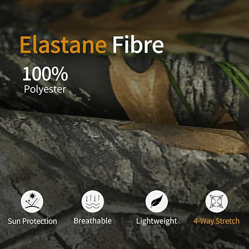 Ropa de caza con capucha para hombre, equipo de caza transpirable, ropa de camuflaje, uniforme, traje Ghillie, equipo táctico, pájaro, pato, ciervo, Cp - imagen 4