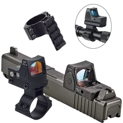 Soporte de mira táctica, anillos de 1 ", 25,4mm y 30mm de diámetro, colimador de punto rojo, reflejo para pistola Glock Airsoft