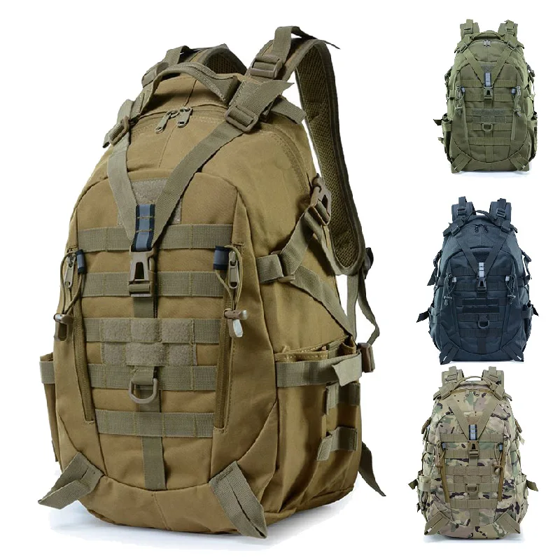 Mochila táctica Molle impermeable militar para exteriores, mochila de viaje para deportes de senderismo y acampada, equipo de caza militar para pesca - imagen 3