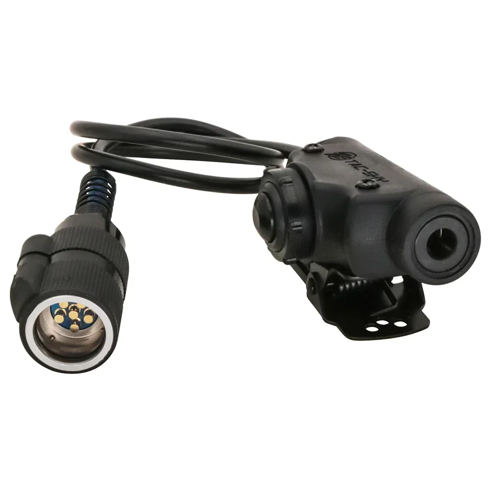Adaptador de auriculares tácticos U94 V2 PTT de 6 pines U94 Ptt para PRC 148 152 163 Walkie Talkie modelo simulado para auriculares Pelto COMTA /TAC-SKY - imagen 3