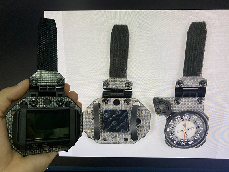 Brújula de corte láser Tegris, accesorio de navegación táctica GPS estilo SS 601 para exteriores - imagen 4