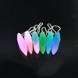 Colgante con cremallera luminosa de la serie Nature, gradiente de resina, cielo estrellado, firmeza del océano, bosque, puesta de sol, mochila brillante, decoración de ropa