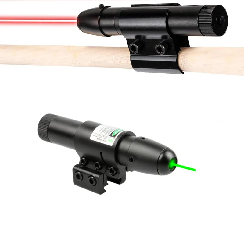 Mira láser para Rifle, mira láser de punto rojo compatible con batería de riel Picatinny de 20mm y 11mm incluida - imagen 5