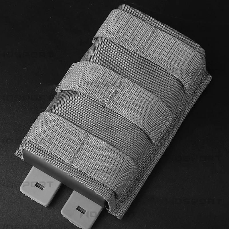 Bolsa táctica 7,62 AK para cargador Molle, accesorio de caza con Clip, correa, cinturón - imagen 4