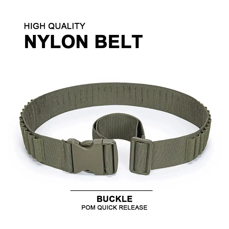 Bandolera de cartucho de bala para Rifle de 50 cartuchos, cinturón de munición 556, soporte de carcasa, caza, tiro deportivo para 308 Cal. 30-06.762 AK - imagen 4