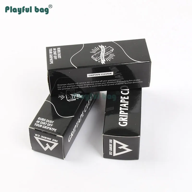 Limpiador de cinta de arena para monopatín, herramienta de limpieza de papel de lija largo, goma de agarre AMB118 - imagen 4