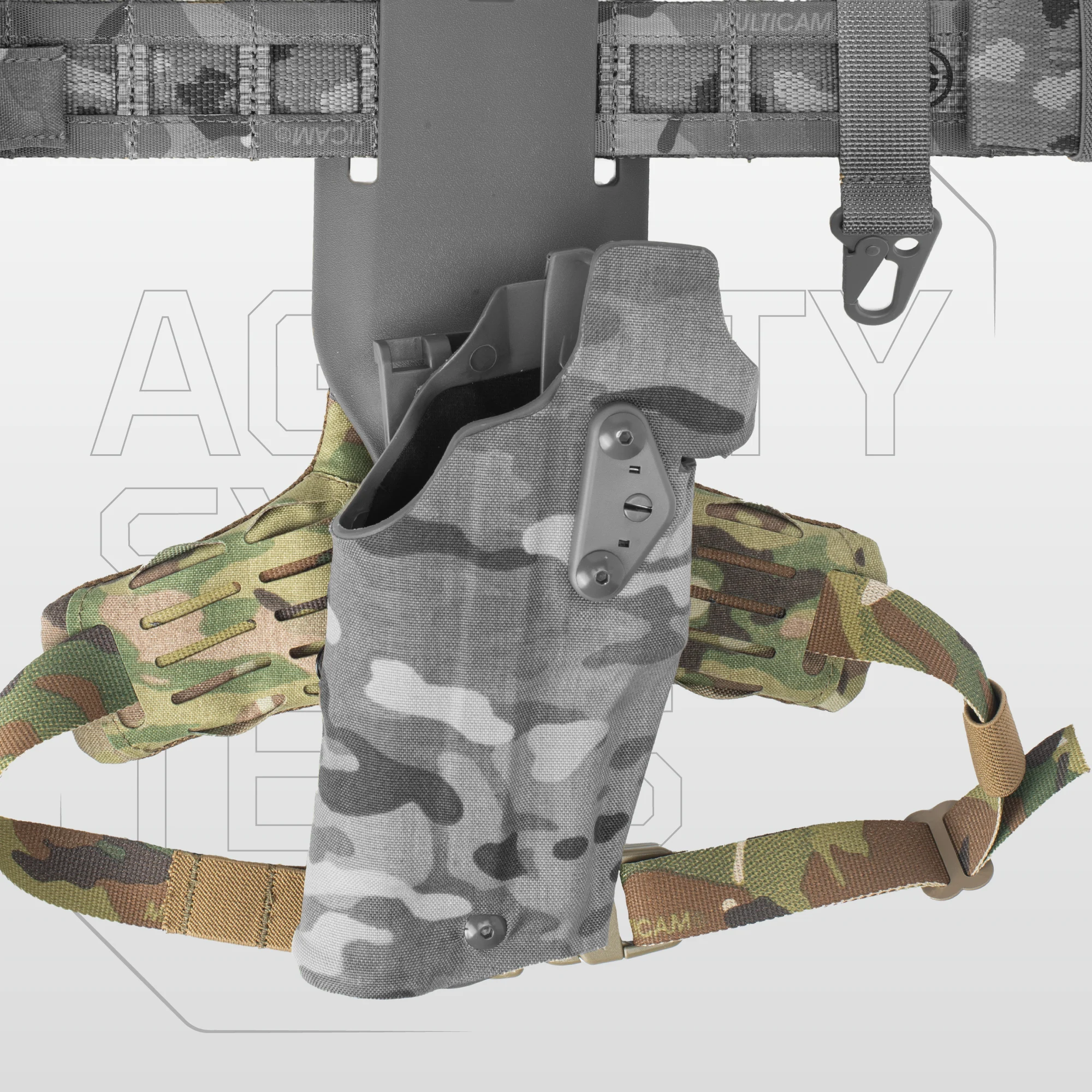 Funda táctica lateral tipo SC con almohadilla de soporte - imagen 2