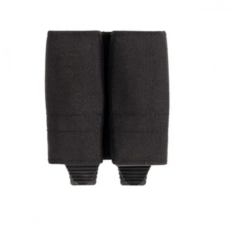 KYWI Style Molle-Bolsa de revista con placa Kydex, bolsa táctica doble magnética, equipo de funda de Paintball de caza, 9mm - imagen 3