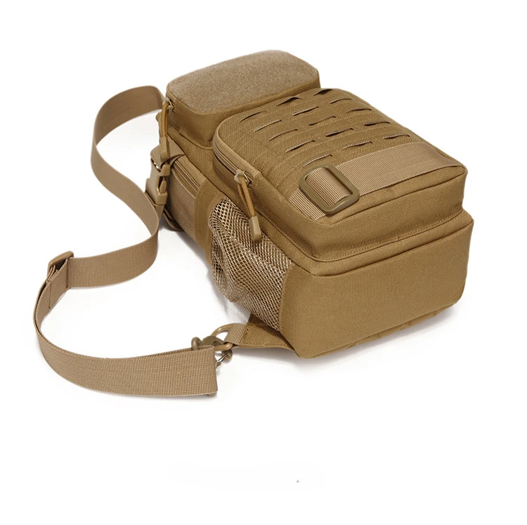 Bolso táctico para hombre, mochila de hombro pequeña Rover, paquete de pecho EDC, mochila para deportes al aire libre Molle Assault Range - imagen 5