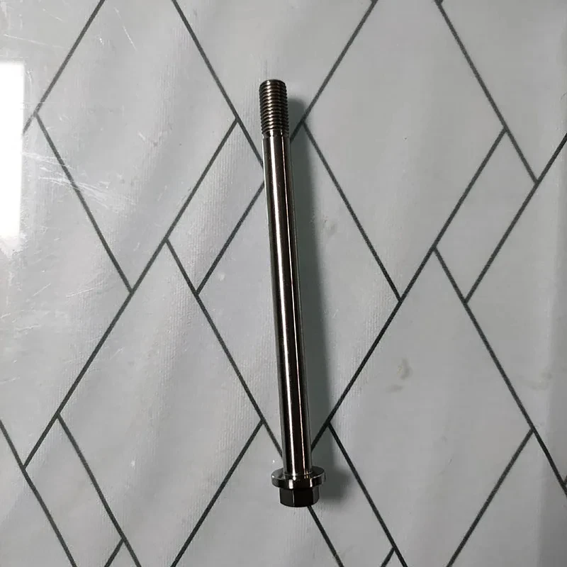 1 * aleación de titanio para motocicleta M10 * 1,25*135mm/240mm/290mm tornillos cabeza de brida hueca - imagen 3