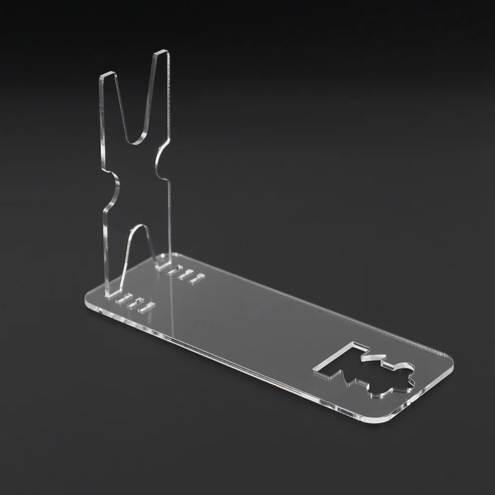 Soporte de exhibición de pistola transparente de acrílico VULPO, almacenamiento de modelo de pistola, estante de exhibición, accesorios de Paintball de caza - imagen 3