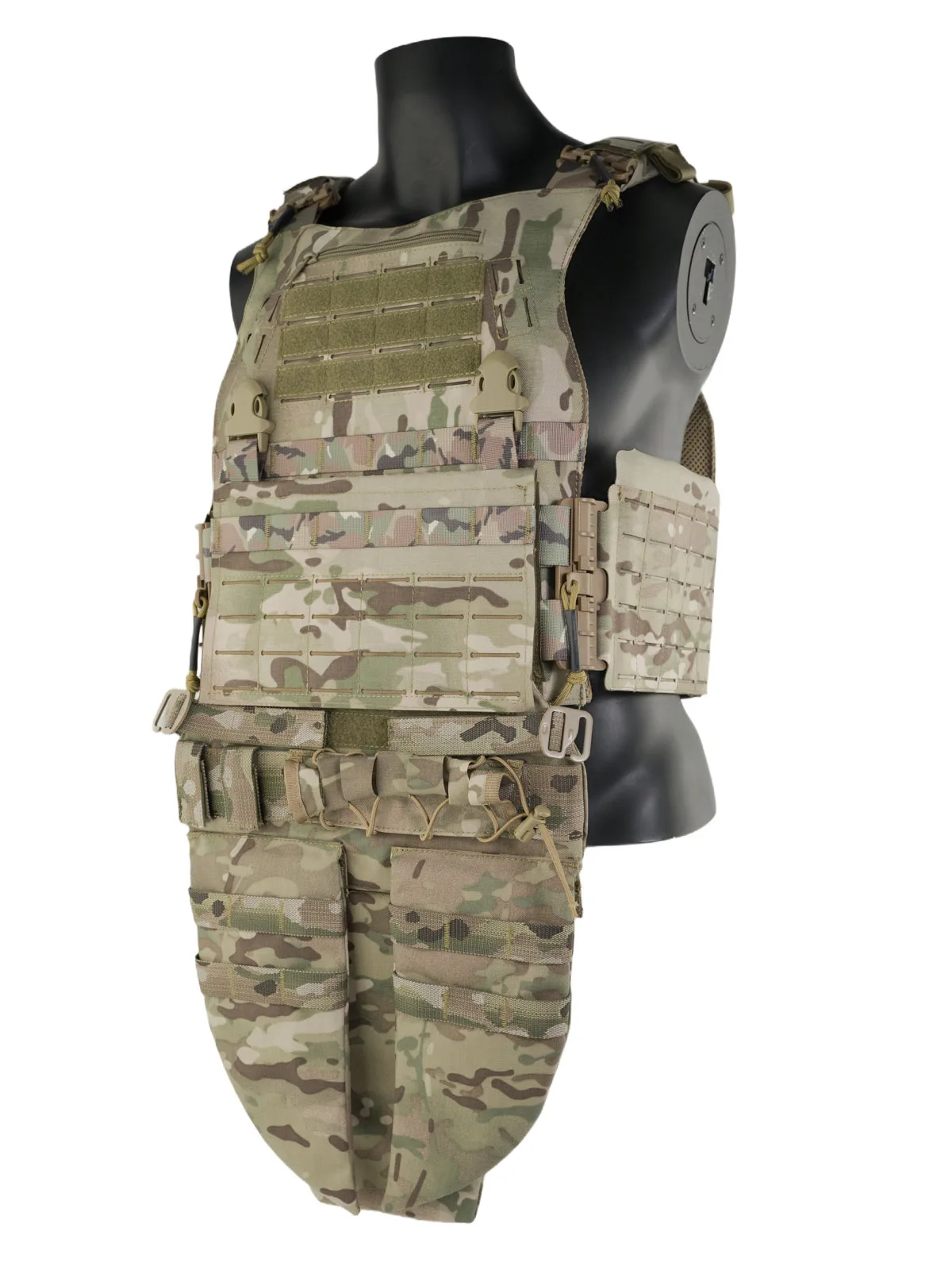 Protector táctico de ingle en la entrepierna, chaleco táctico, Panel de protección de ingle en la entrepierna, armadura corporal de órgano reproductivo para tiro de caza - imagen 4