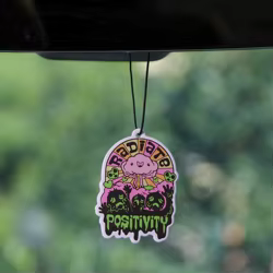 Citas de energía positiva, tabletas de aromaterapia para coche, colgante Interior de coche, ambientador, decoración colgante para espejo retrovisor