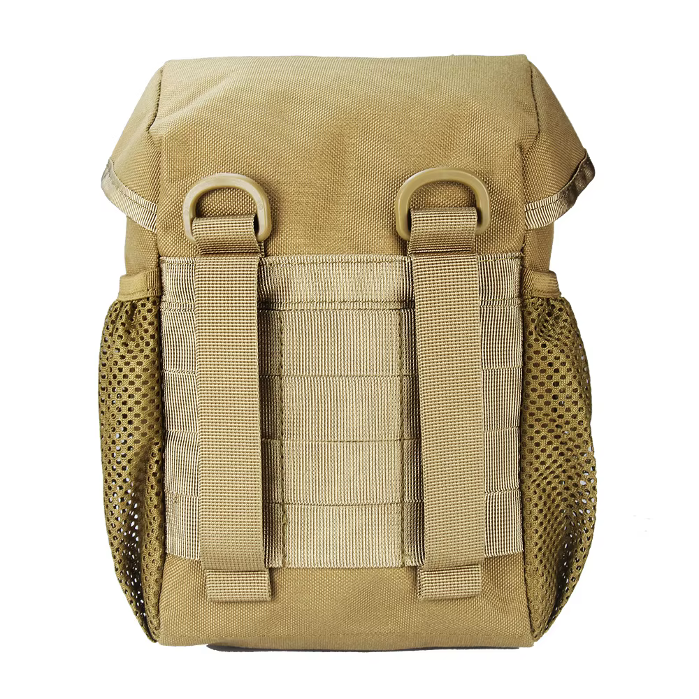 MOLLE y fijación a mochila táctica