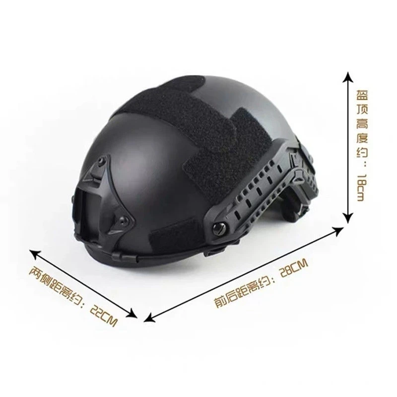 Casco táctico rápido antigolpes Tabby, protector de casco de entrenamiento para fanáticos del ejército, invierno y verano - imagen 5