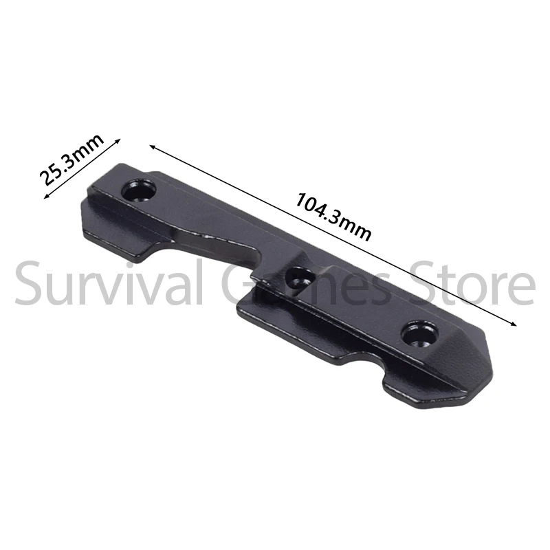 Montura Táctica M1 para AK47 – Riel Lateral Cola Golondrina Caza - imagen 5