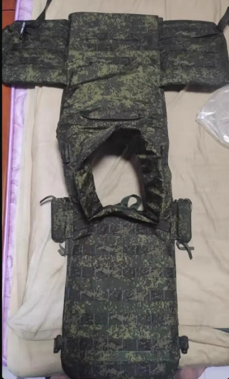 Camuflaje EMR de armadura pesada incolora verde de cuarta generación rusa 6b45 al aire libre - imagen 5