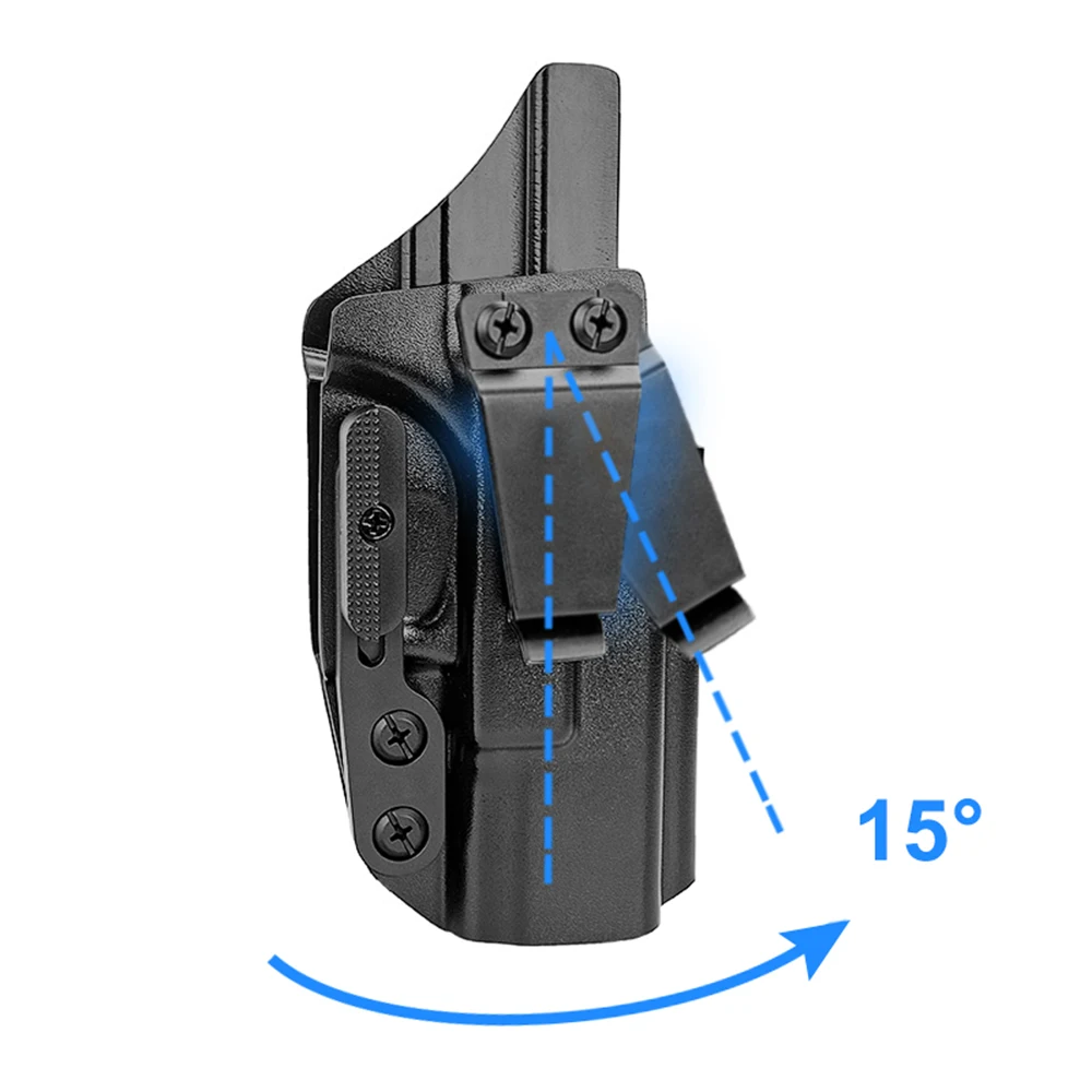 Fundas tácticas IWB, funda para pistola, funda para pistola de transporte oculta, funda para cinturón, pistola de extracción rápida Glock 17 19x 23 32 - imagen 5