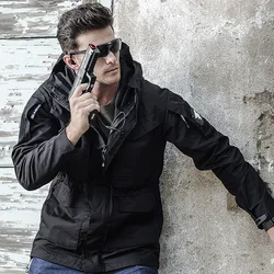 Parka táctica M65 militar impermeable transpirable de campo