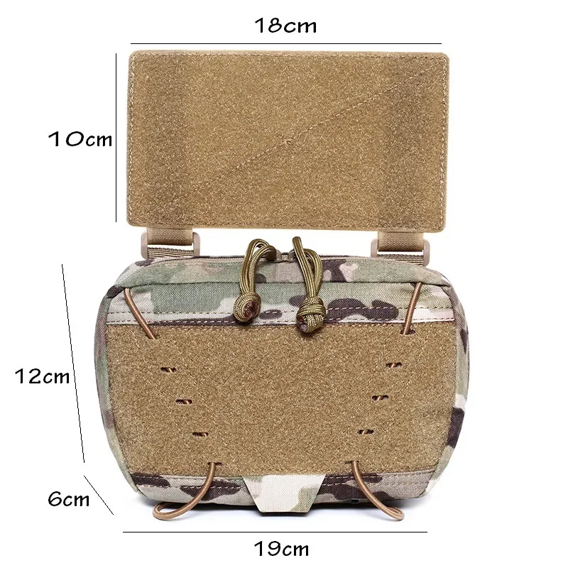 Bolsa Abdominal táctica JPC CPC chaleco bolsa de caída portador de placa equipo de bolsillo herramienta de caza organizador bolsa Molle - imagen 5