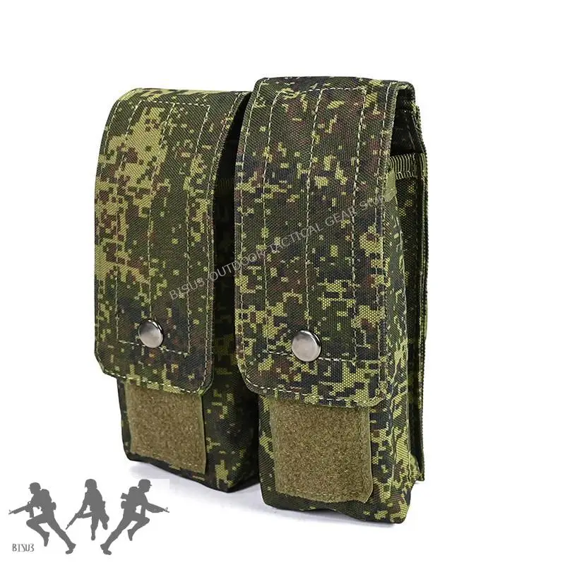 Bolsa táctica MOLLE para cargadores fusil 5.56 7.62 doble capa - imagen 5