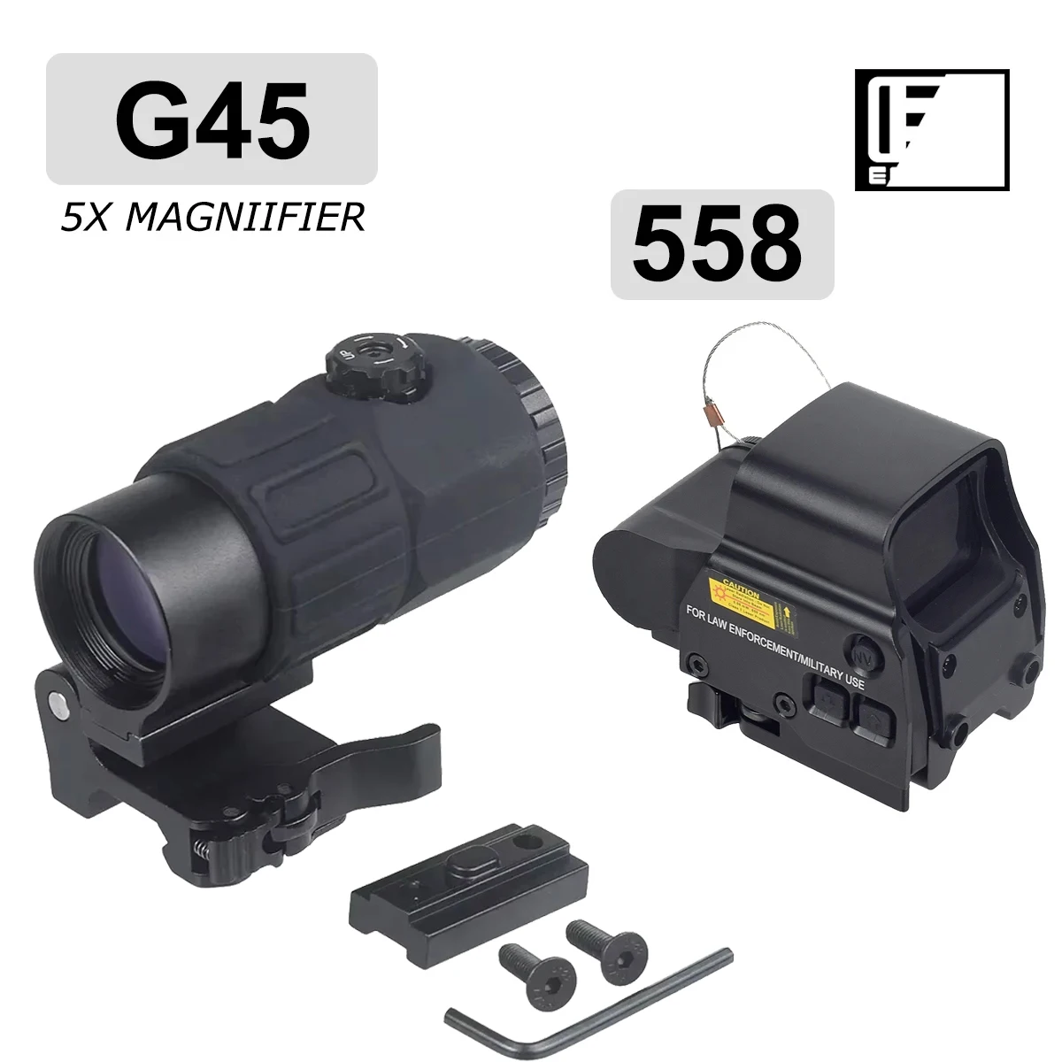 558-G45 Black