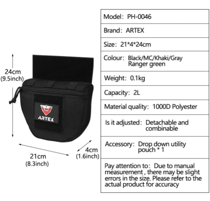 Chaleco táctico JPC/CPC/bolsa de pecho FC, chaleco táctico grande, bolsa de pecho expandida, parte inferior del vientre molle - imagen 4