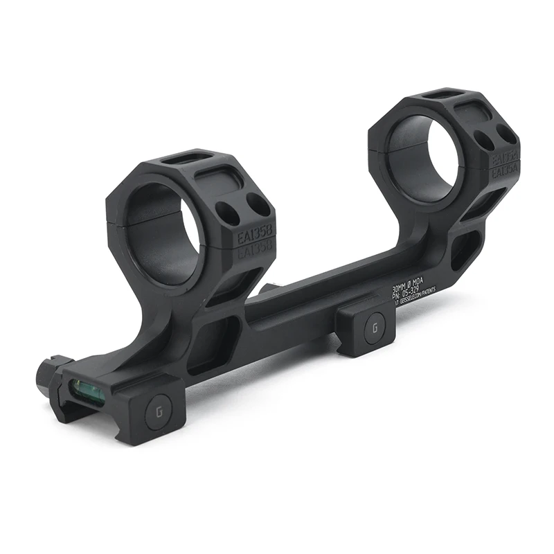 Adaptador de montaje Picatinny, tubo de 30MM y 1,54 pulgadas de altura, 0MOA GE Scope AR-15/M4, anillos dobles, nivel de burbuja con marca Original en venta - imagen 4