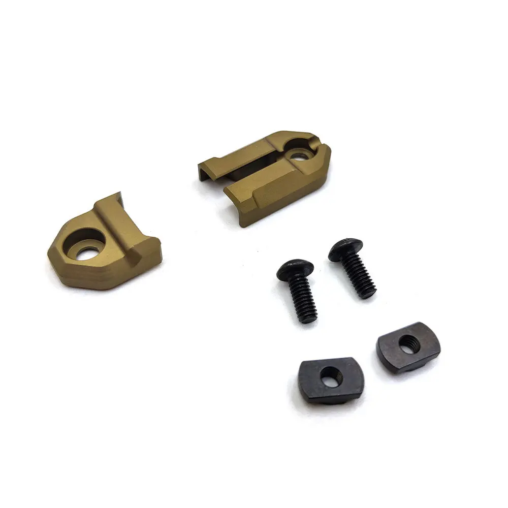 Almohadilla de presión de luz exploradora táctica de SOTAC-GEAR, ranura para interruptor de linterna apta para interruptor trasero M300 M600, montaje Mlok Keymod de Metal - imagen 4