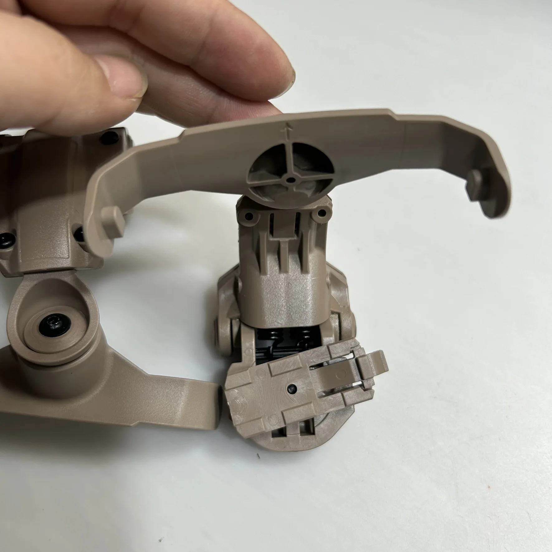 Puente de vuelco para auriculares para FAST WENDY, puente de conexión dedicado a AMP se puede conectar directamente al casco con rieles FAST - imagen 5