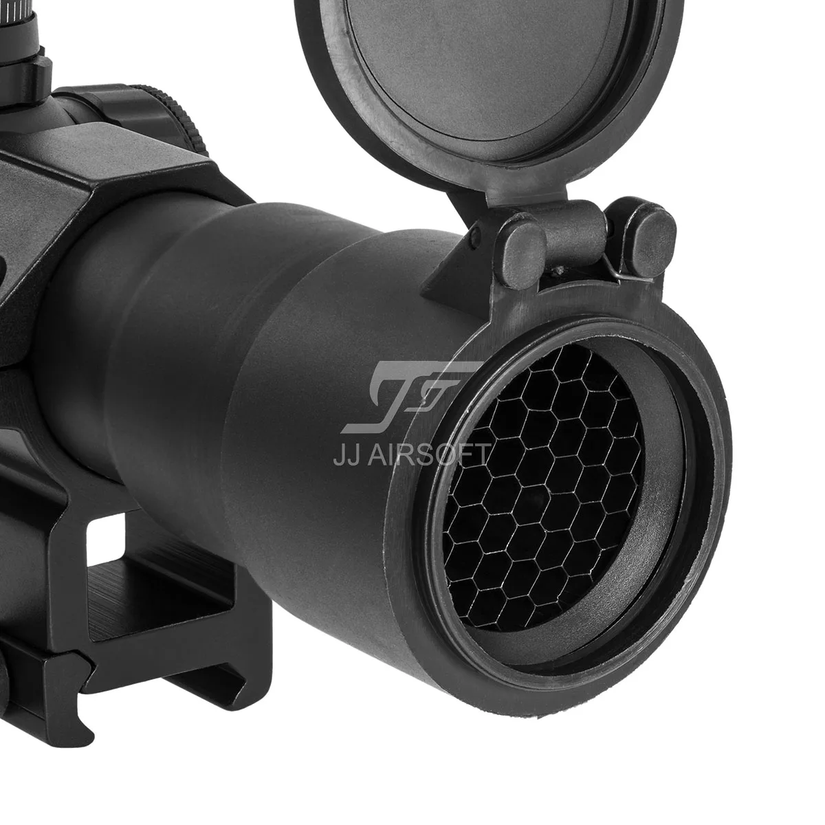 Killflash colocado para proteger la lente