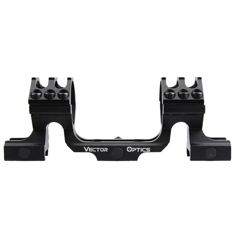 Vector Optics Airsoft táctico Ar15 Ak47 Rifle montaje de alcance óptico Cantilever 30Mm Qd montaje para Picatinny Rail caza - imagen 3