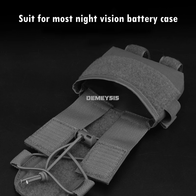 Bolsa para batería de casco Airsoft MK2, bolsa portadora de batería, cascos tácticos, paquete de contrapeso, bolsa de peso de equilibrio, accesorios para cascos - imagen 5
