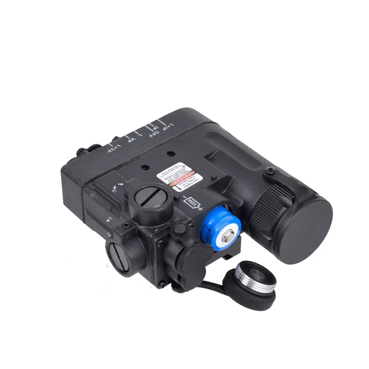 DBAL-D2 táctico láser IR rojo + linterna LED blanca compatible con riel Picatinny de 20mm Nylon DBAL A2 PEQ 15 NGAL MAWL luz para arma de caza - imagen 5