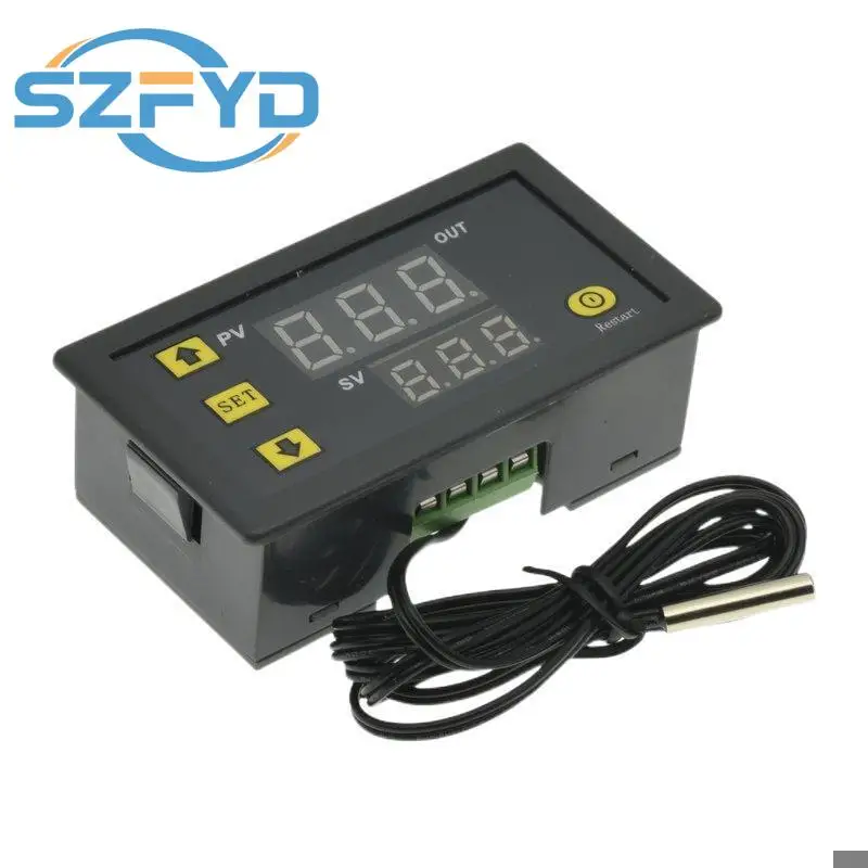 W3230 Temperatura digital 12V 24V 220V Regulador de termostato Control de enfriamiento de calefacción Termorregulador - imagen 4
