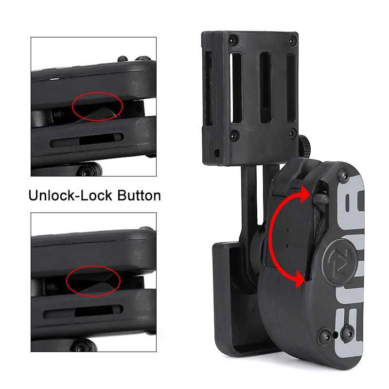 Cinturón táctico Skirmish IPSC para tiro con funda y portacargadores - imagen 4