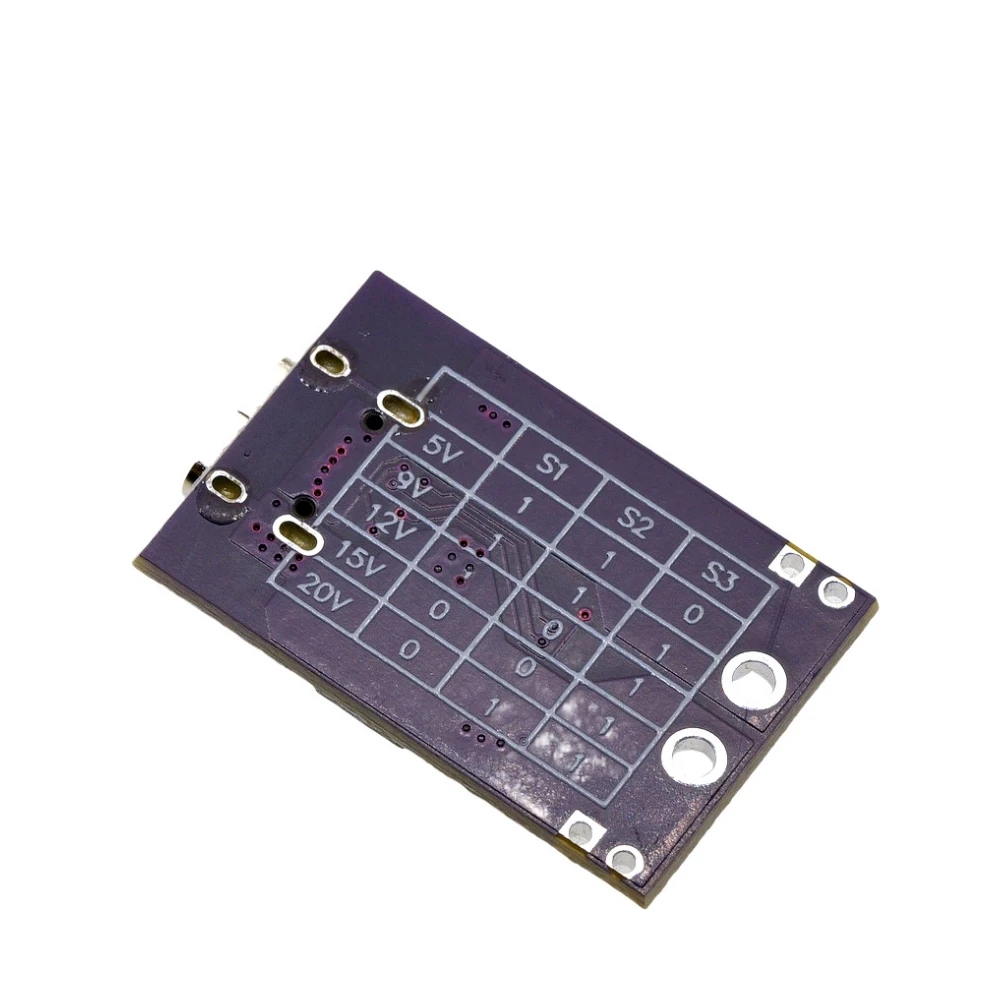 Tipo-C QC AFC PD2.0 PD3.0 a DC Spoof Scam gatillo de carga rápida Detector de pollicación USB-PD módulo de placa de cambio de fuente de alimentación para portátil - imagen 5