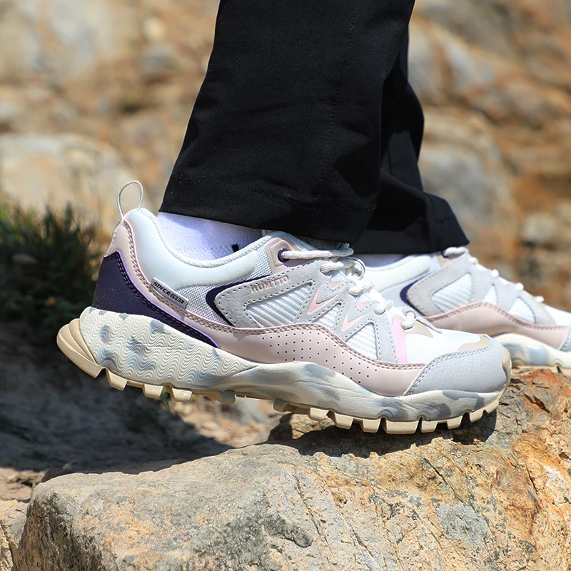 Humtto zapatos de senderismo al aire libre, zapatillas deportivas transpirables para exteriores para hombres, zapatos para caminar, zapatos de Trekking, zapatos casuales para correr para mujeres - imagen 5