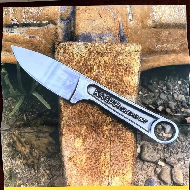 Cuchillo de supervivencia recto alta dureza con funda integrada EDC - imagen 4