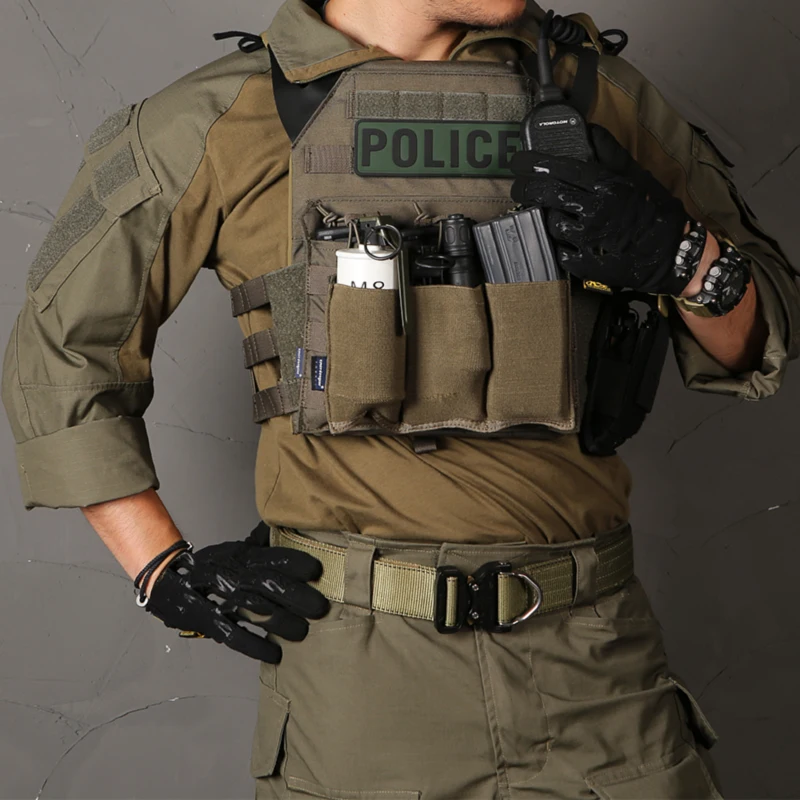 Emersongear-camisas de combate táctico G3 de manga larga para hombre, camisetas BDU Airsoft, deportes, caza, traning, senderismo, nailon al aire libre, RG - imagen 3