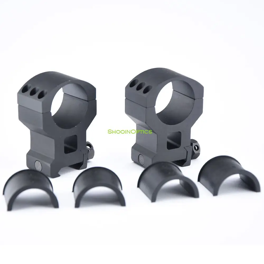 Shooin Optics 1" 25.4/30mm Diameter Medium High Profile Picatinny Scope Rings For Rifle 20mm Rail - imagen 2