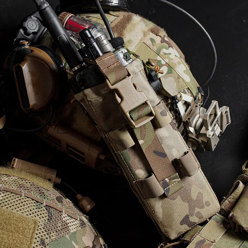 WOSPORT-interfono PRC 152 148, paquete de Radio extraíble, diseño de desmontaje rápido, adaptación del sistema Molle - imagen 3