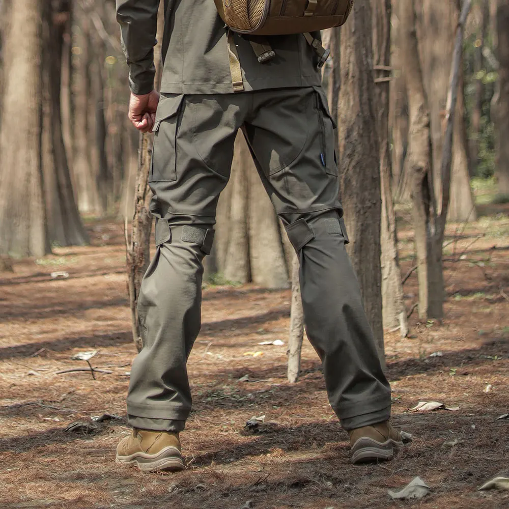 Emersongear-pantalones tácticos de alquimia con etiqueta azul, pantalones Cargo elásticos ergonómicos, informales, para acampar, deportes urbanos y desplazamientos - imagen 5