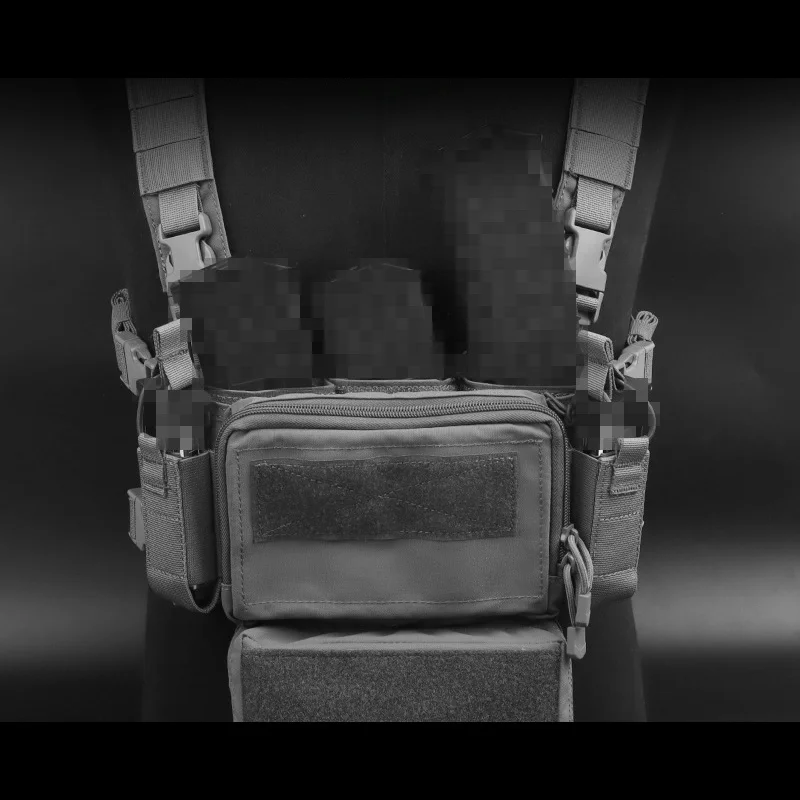 Plataforma de pecho de caza D3CRM |   Arnés de pecho modular compatible con MOLLE |   Para accesorios de caza y softair - imagen 4