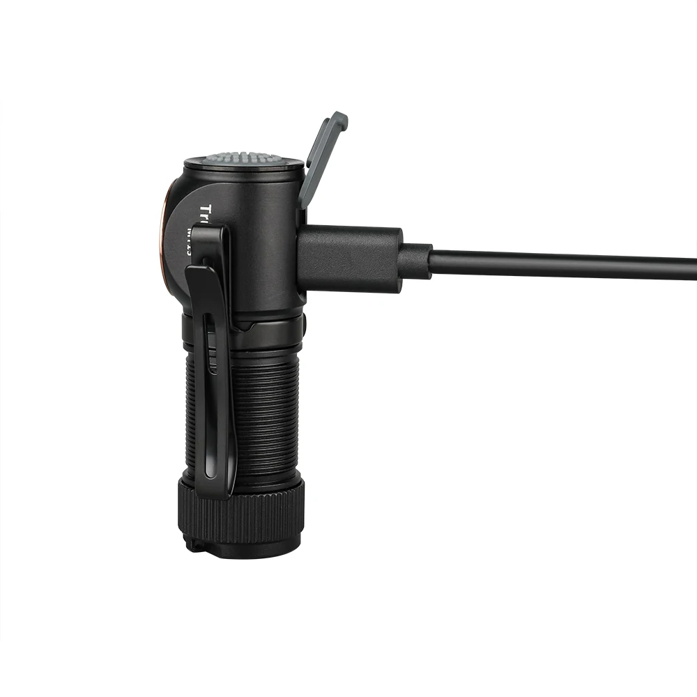 Trustfire-faros delanteros LED MT15 recargables por USB C, Mini linternas de ángulo 16340 EDC, óptica MVP con imán para pesca trasera, 1000LM - imagen 5