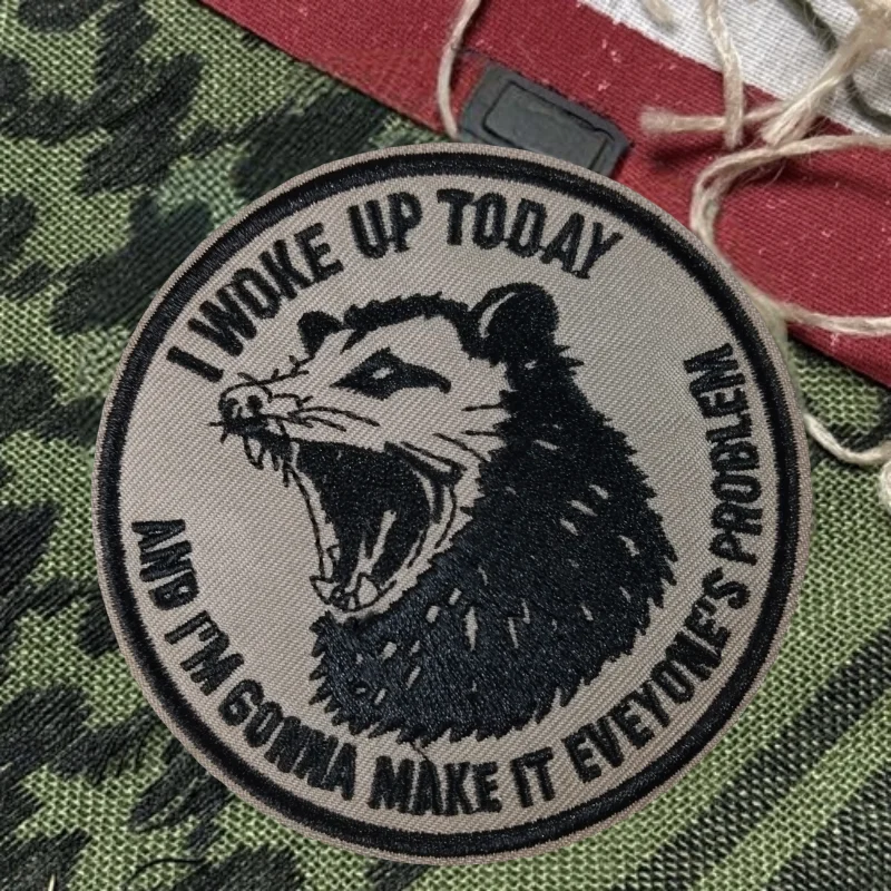 Parche bordado "I'm Gonna Make It", chaleco táctico con gancho y bucle, insignia de moral, pegatina para mochila, parches para brazalete para ropa - imagen 5