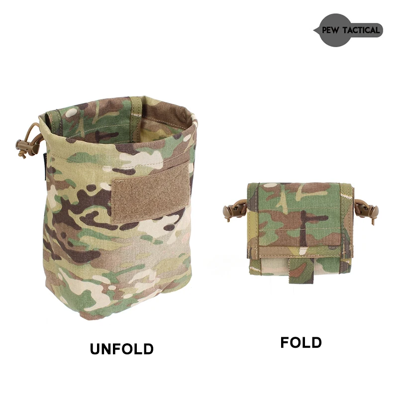 Bolsa de descarga táctica PEW Molle Camo caza bolsa táctica mediana bolsas de recuperación de revistas de munición bolsa con Clip para revistas - imagen 2