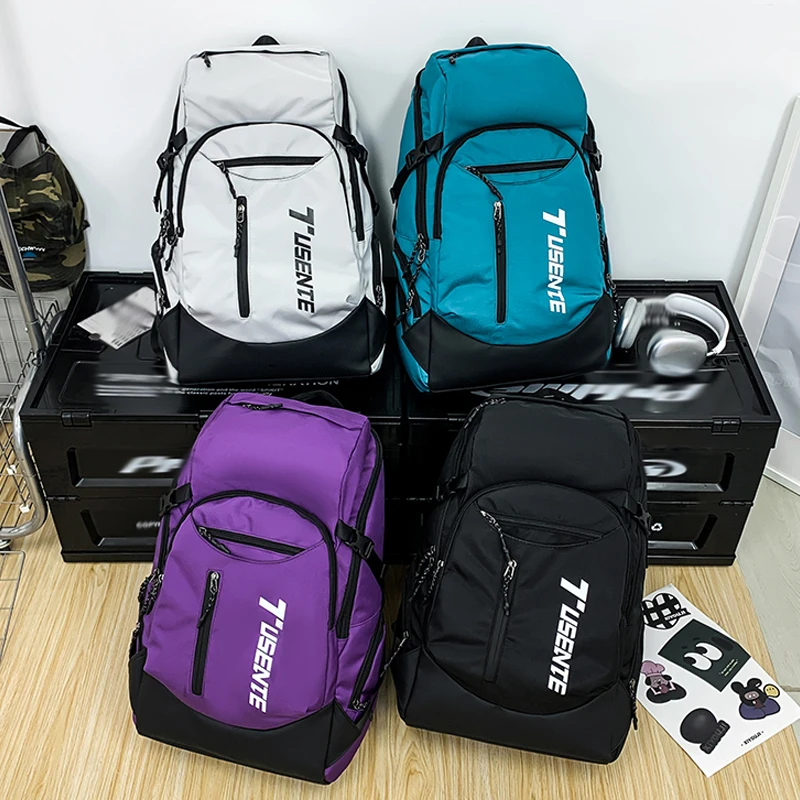 Bolsa de equipo de entrenamiento Teniss de baloncesto al aire libre, gimnasio, Fitness, viaje, Camping, senderismo, mochila para estudiantes, bolsa para libros para ordenador portátil para la escuela - imagen 2